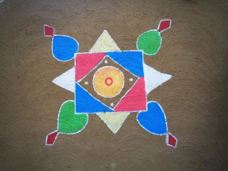 Powder, Petals, and Pure Chaos: How Rangoli Went From Mumbai's Doorsteps to Gen Z's For You Page
